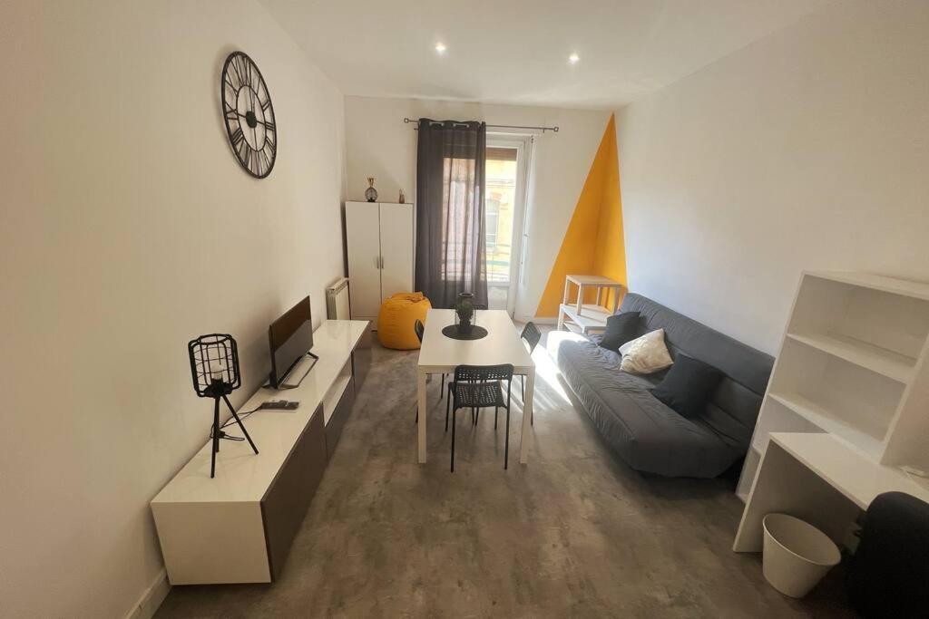 Apartament Label Etape - 2Min Gare - Wifi - Terrasse Marsylia Zewnętrze zdjęcie