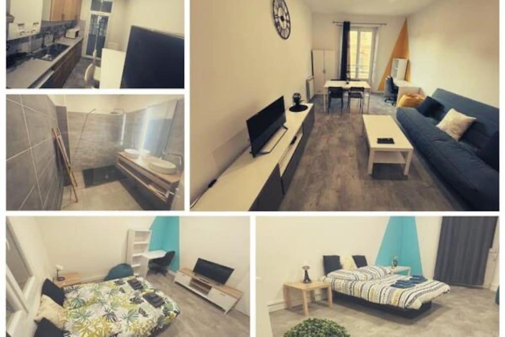 Apartament Label Etape - 2Min Gare - Wifi - Terrasse Marsylia Zewnętrze zdjęcie
