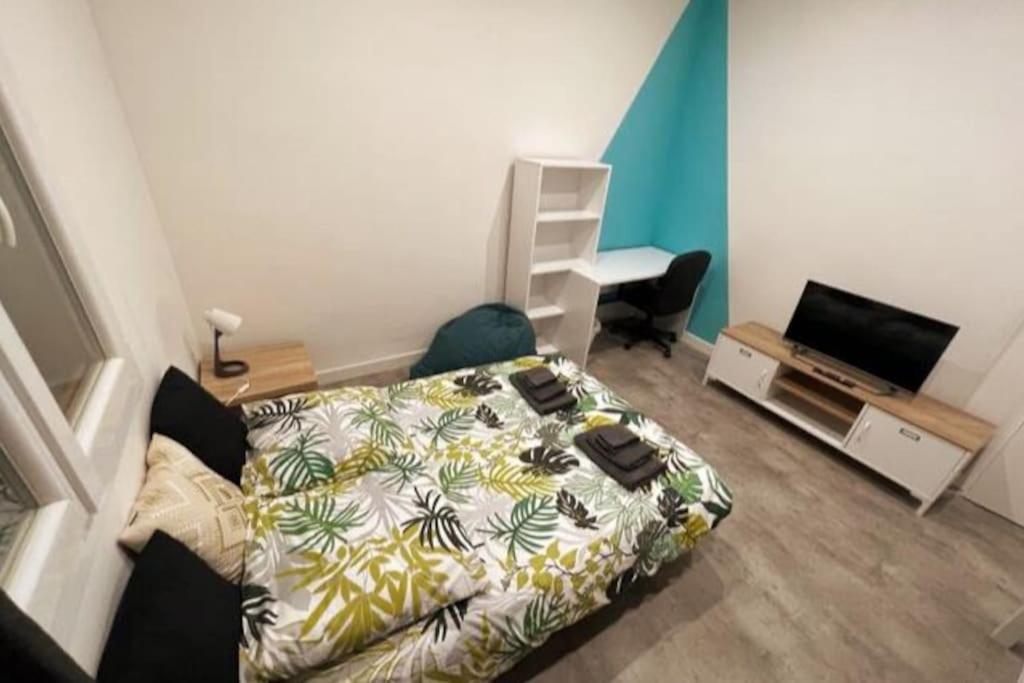 Apartament Label Etape - 2Min Gare - Wifi - Terrasse Marsylia Zewnętrze zdjęcie