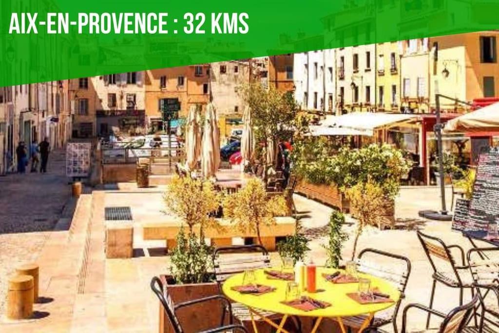 Apartament Label Etape - 2Min Gare - Wifi - Terrasse Marsylia Zewnętrze zdjęcie